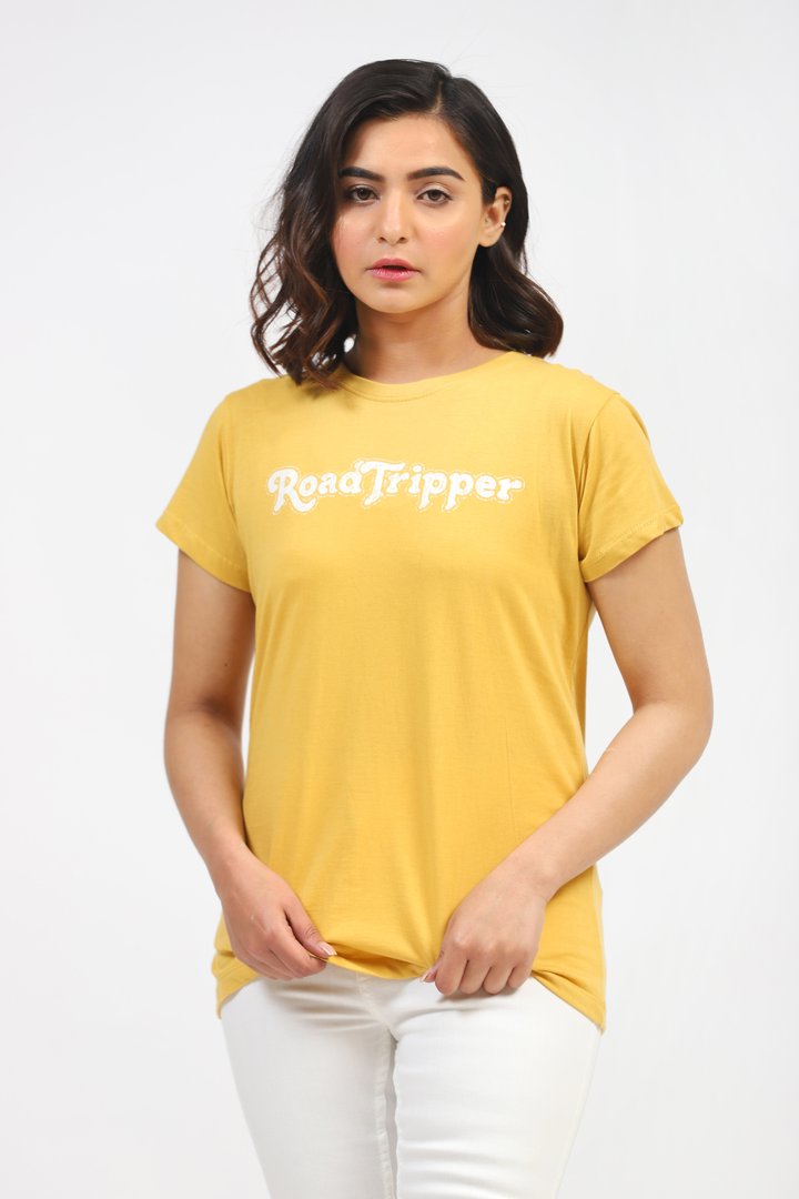 Yellow Road Tripper Tee